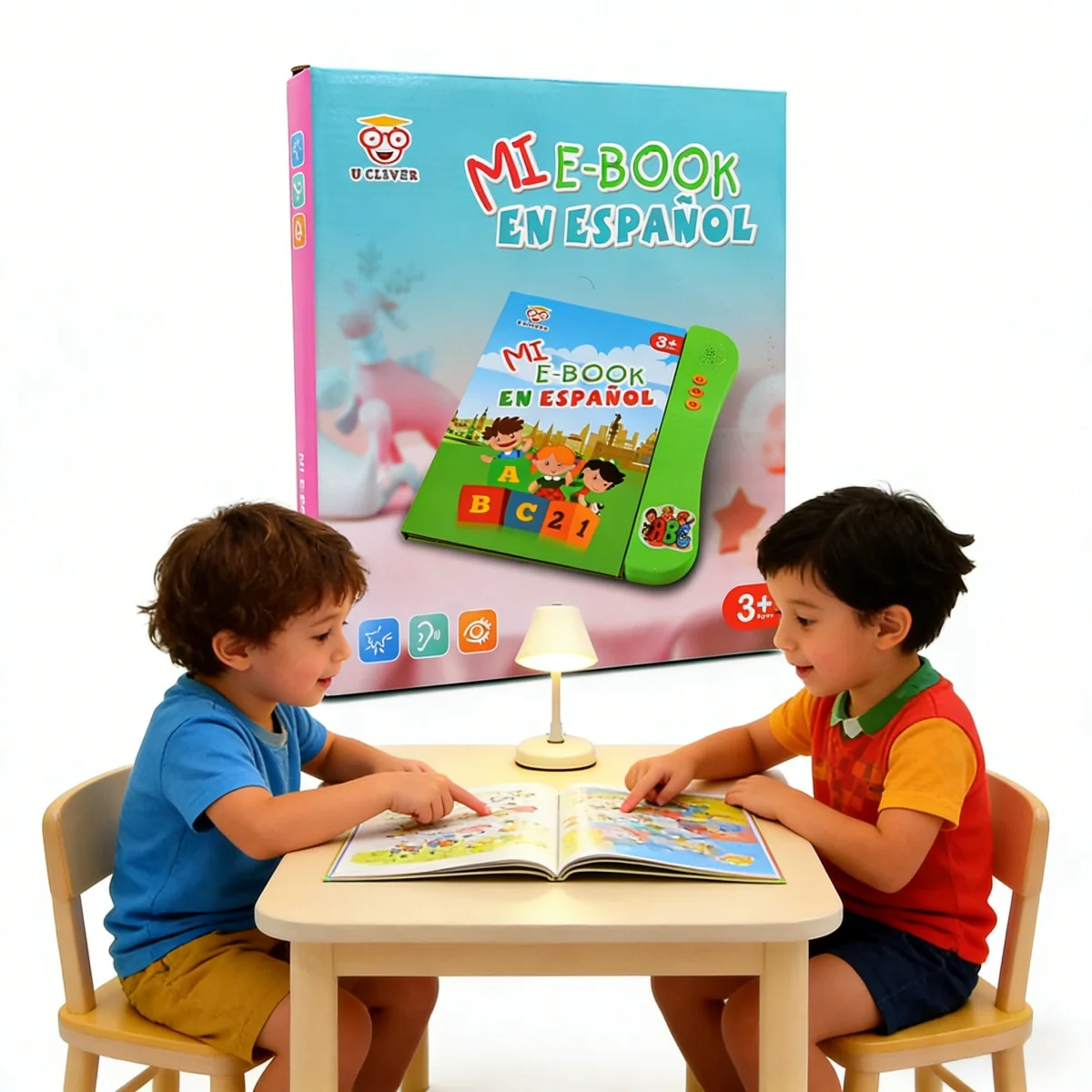 Audio Books for Early Education Learn Spanish for Kids |Spanish Talking Sound Book  for Toddler