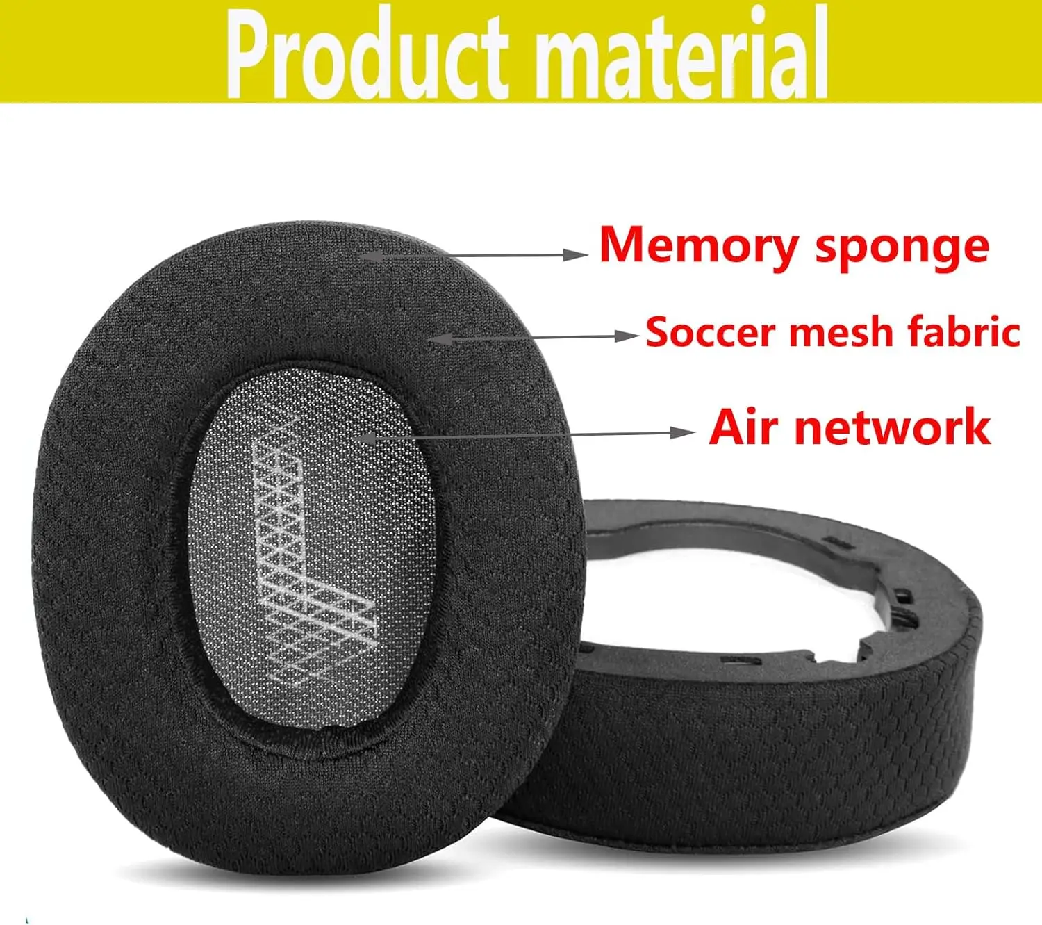 Ear Pads Headphone Ear Pads with Noise Cancelling Memory Foam Compatible with Ear Pads Use Replacement Ear Pads JBL Live 650/660