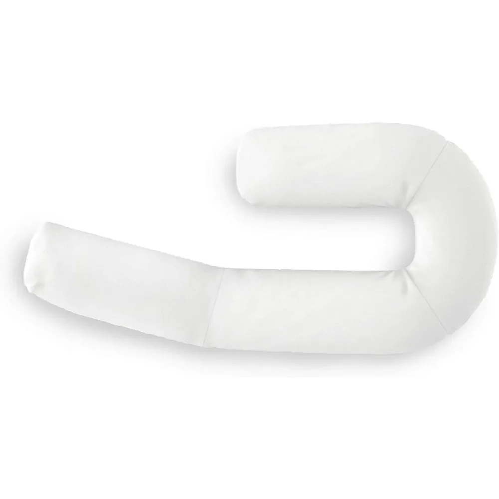 Therapeutic Full Length Body Pillow, Shredded Memory Foam, Removable Cover, Convenience and Durability, Pillow