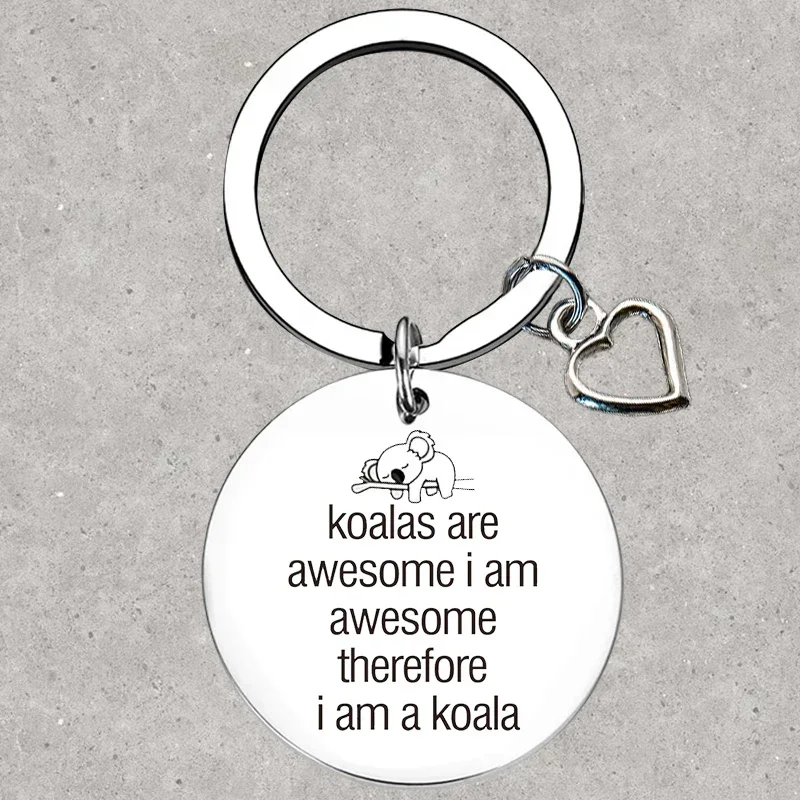 

Hot Koala Bear Gift Keychain koala chrismas Key Rings koala Lover Gift girl sister friend daughter birthday gift