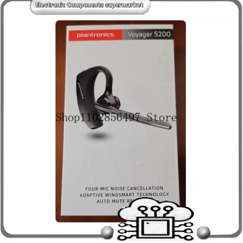 

For Voyager 5200 Wireless Bluetooth Headset, LEGEND Series, Smart Voice Control, Noise Cancellation