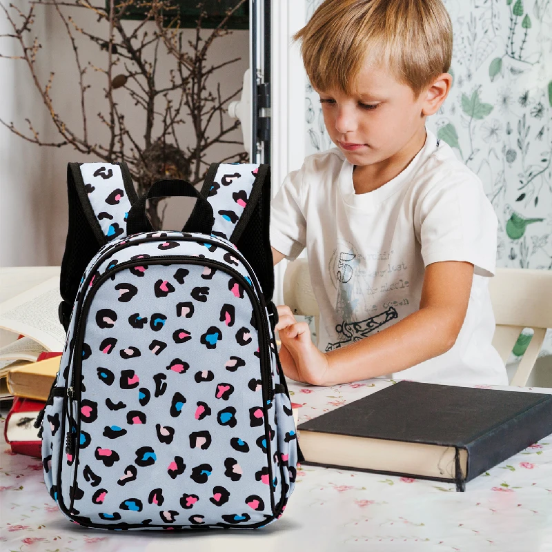 

Children's Thickened Shoulder Bag 32CM Primary School Boys and Girls Cartoon Oxford Cloth Schoolbag Cloth Bag