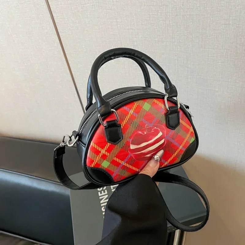 

2025 Luxury Solid Color Leather Satchel Vintage Minimalist Clutch with Modern Pattern Detailing,Parisian Fashion Crossbody Bag