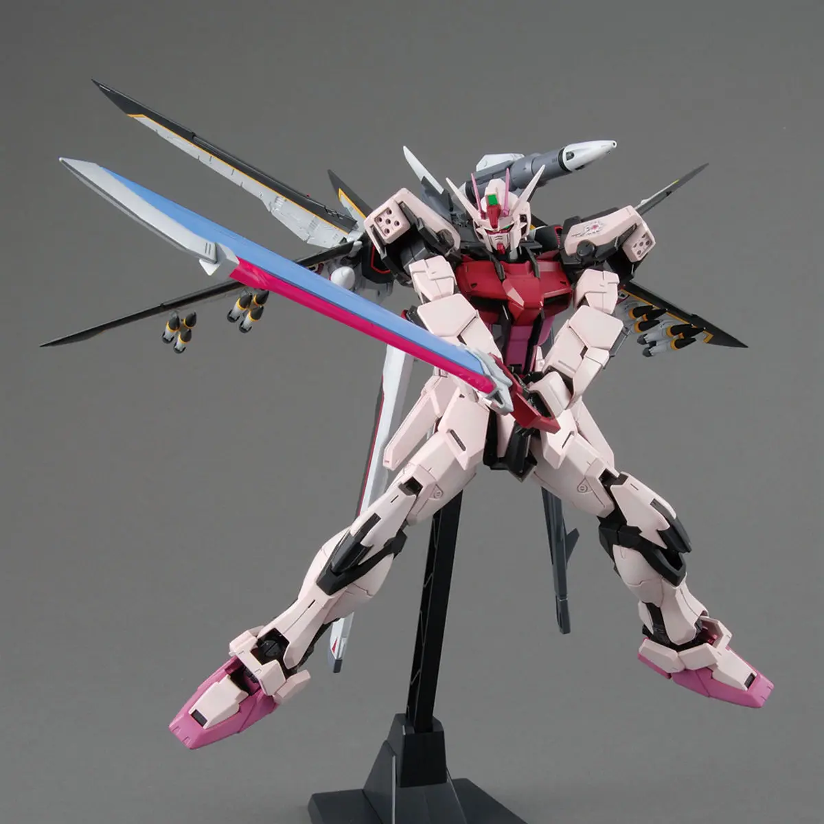 In Stock Bandai 1/100 MG Strike Rouge HD Ver.RM MBF-02 Gundam Assembly Model Action Figure Collection Ornament Anime Toy Gift