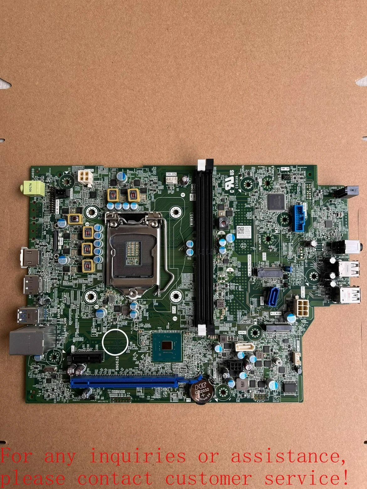 For Dell OptiPlex 3060sff main board 4Y8V0 WHW95 BN0628 07WP95   (store code: 0611)