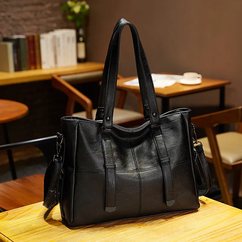 GPR 2 in 1 Women Tote Bags Free Shipping Leather Female Sling Bags Korean Ladies Shoulder Bags Fashion Woman Handbag