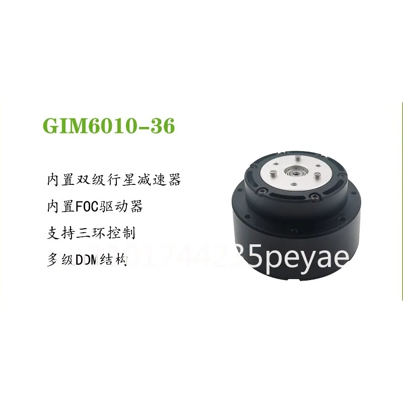 GIM6010-36 MIT Mini Cheeath 18N.M Two-Stage Planetary Reducer Motor for Exoskeleton Industrial Robotic Arm