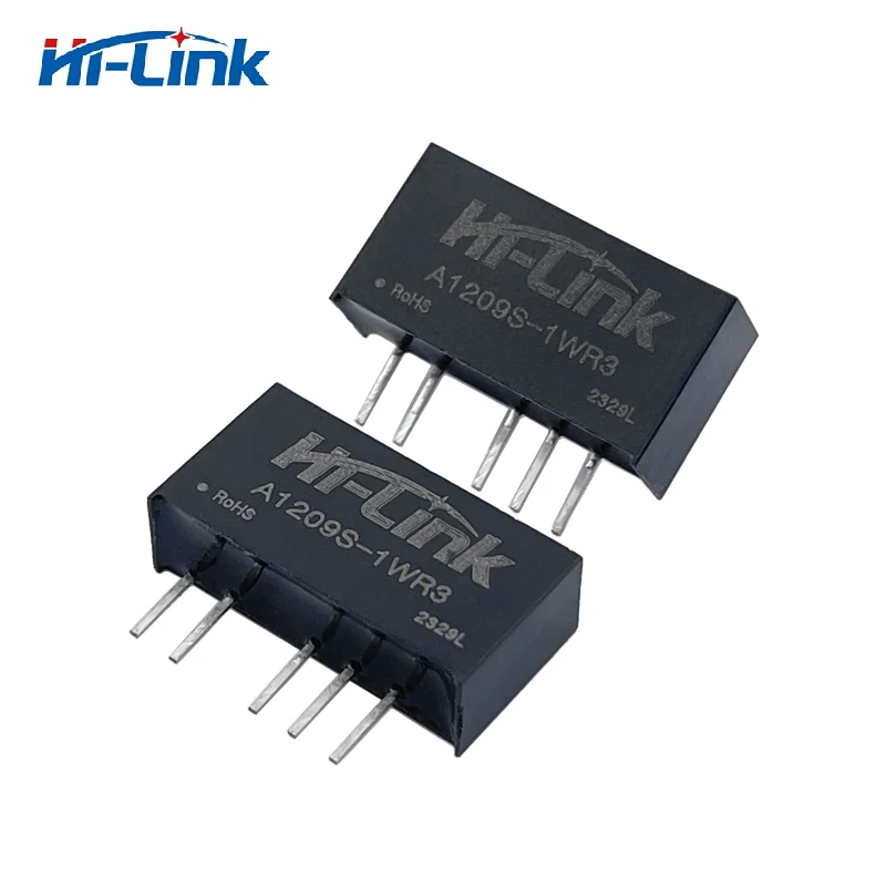 20Pcs Hi-Link smart electronics Mini Size 24V To 12V 1W Smart Home Isolated Unregulated DC DC Power Supply Module A2412S-1WR3