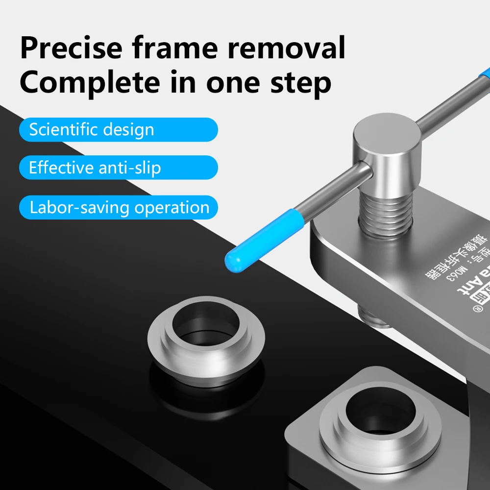 MaAnt M036 Precision Rear Camera Frame Remover for IPhone 6-16PM Camera Ring Disassembly Back Cover Glass Replacement Tool