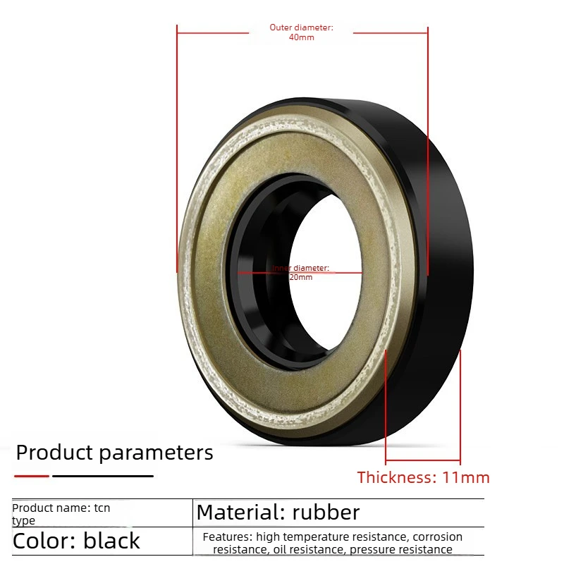 Japan NOK Skeleton Oil Seal High Pressure Hydraulic Pump/motor Shaft Seal TCN Type/AP/1/2/3/4J/G/B