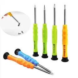 Professional Precision Dismantling Screwdriver Cross/ Slotted Manual Screwdriver Eyeglasses Watch Phones Opening Pry Repair Tool