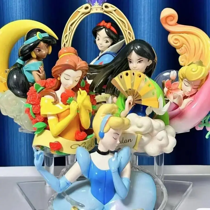 

Аутентичная принцесса, художественная киносерия, слепая коробка, модная игра, сказочный орнамент ручной работы, милый подарок на день рождения, модные тенденции