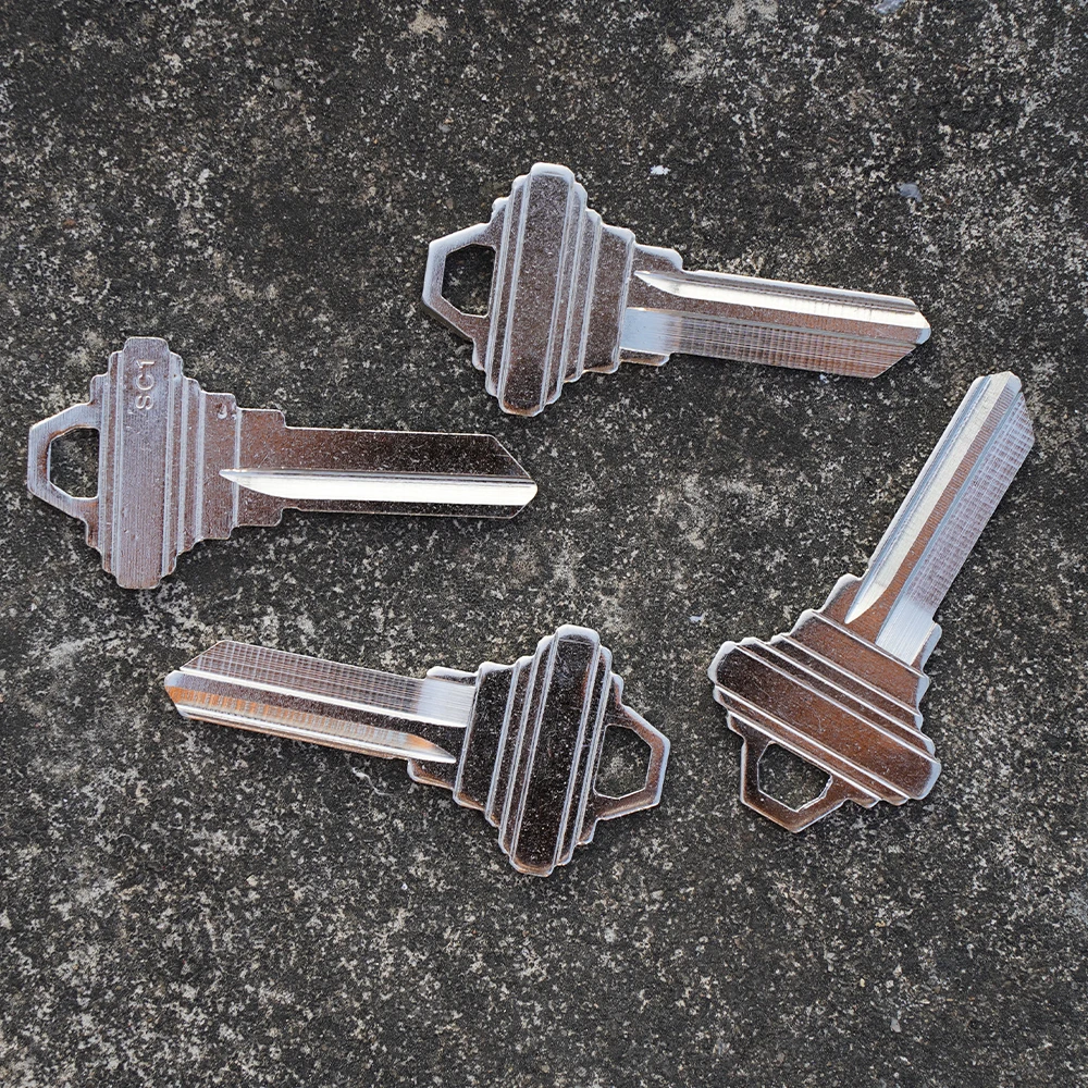 10pcs House Home Door KW1/SC1/SC4 Key blanks Locksmith Supplies Blank Keys