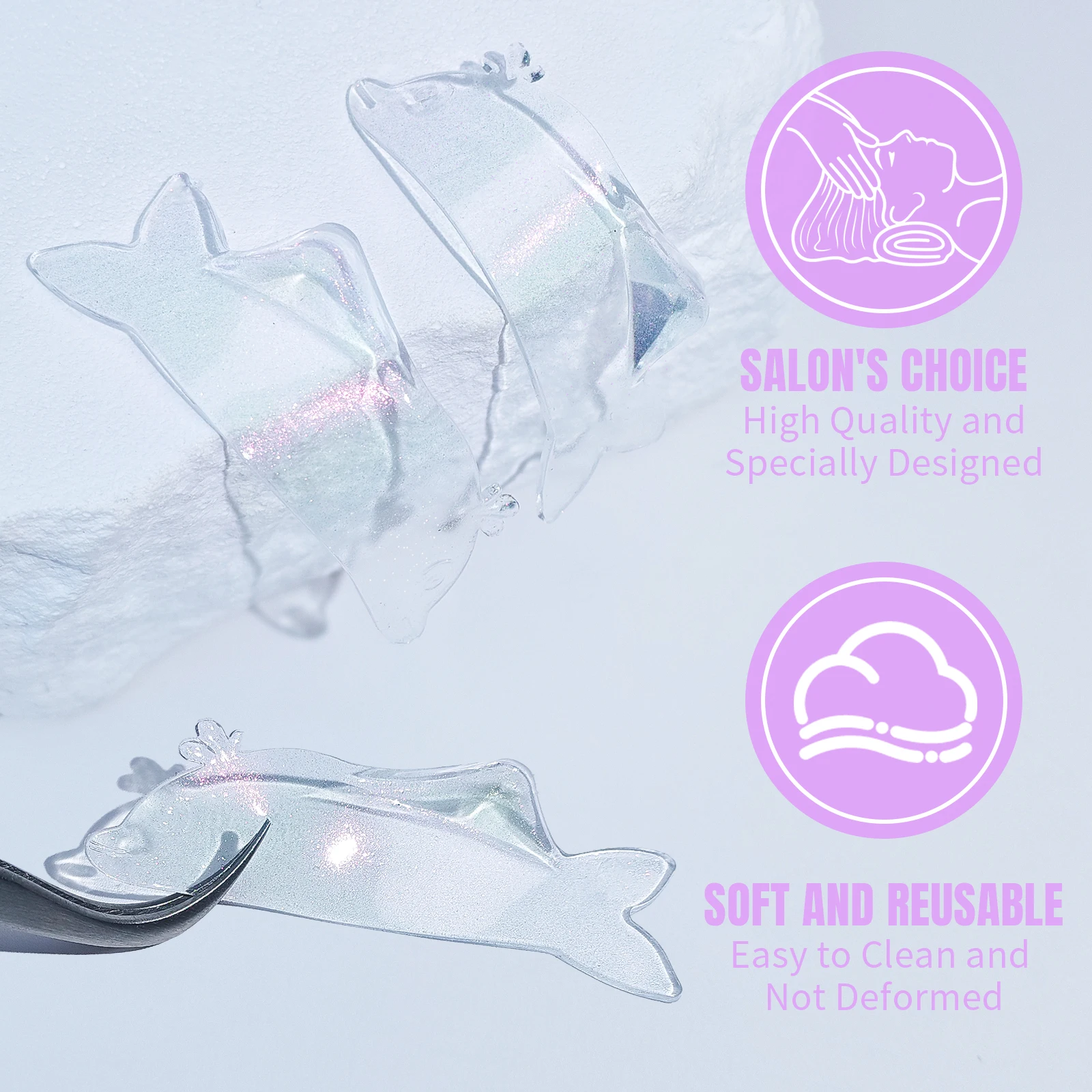 Libeauty Silicone Lash Perm Pad Ammorbidente Sollevamento Ciglia Aste Scudo Autoadesivo 3D Piegaciglia Accessori Strumenti di Trucco