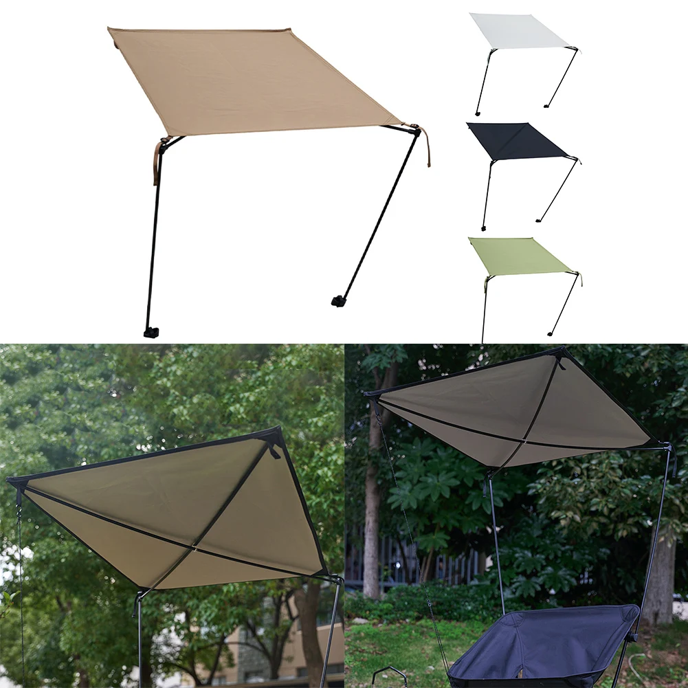 Outdoor Leisure 47.5 6 6cm Folding Chair Canopy Compact Storage Size 47.5 6 6cm High-density Polyester Material