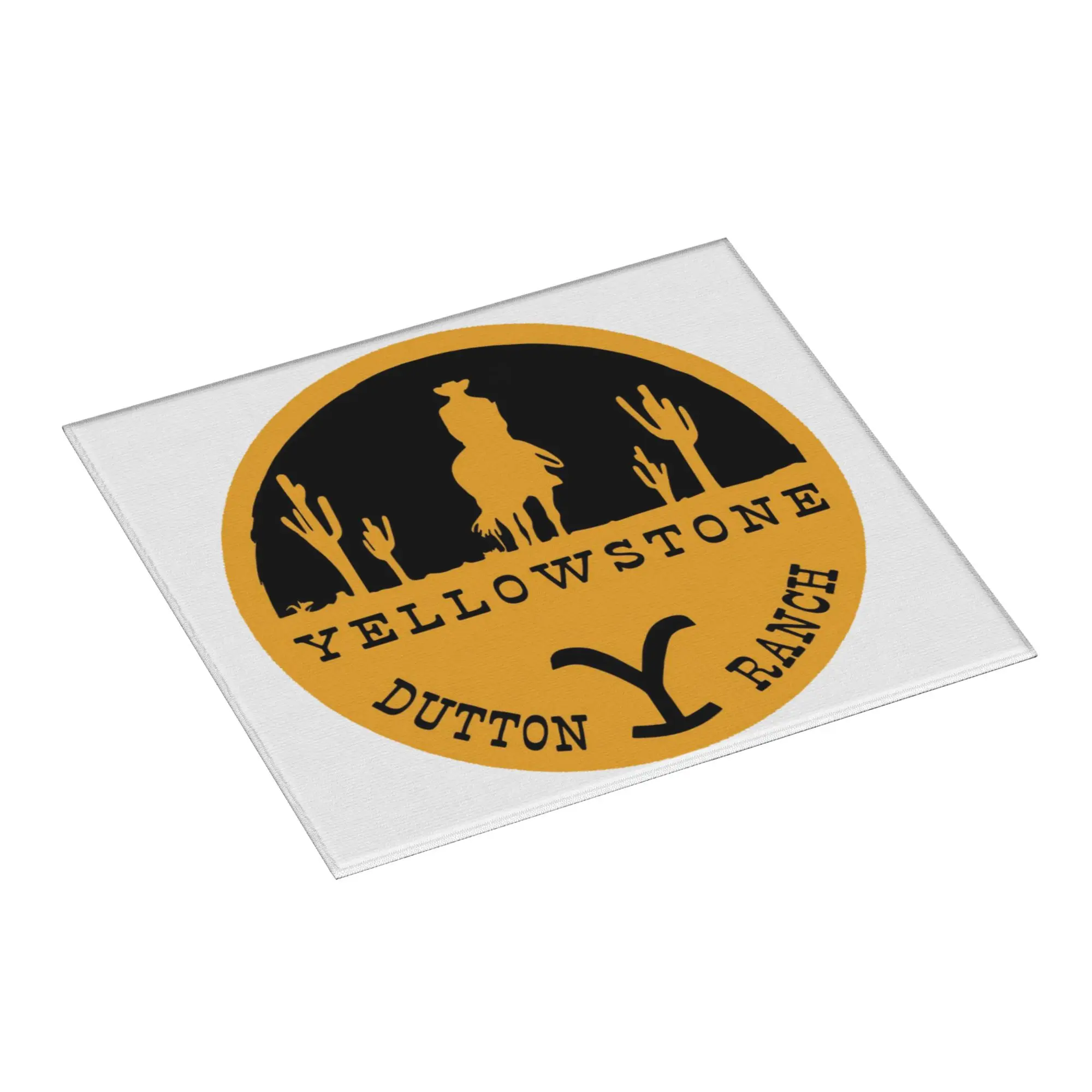 Yellowstone Drying Mat For Kitchen Waterproof Non‑Slip Oil Proof Reusable Dutton Ranch Montana Bathroom Countertop Protector Mat