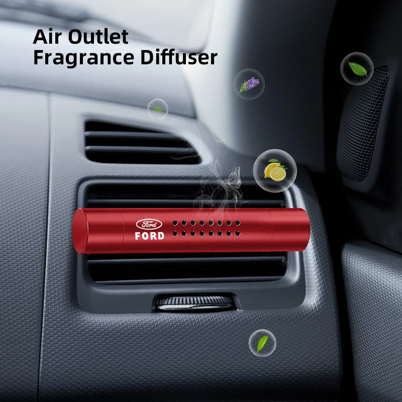 Car Fragrance Vent Scent Perfume Diffuser Aromatherapy For Ford Focus mk2 mk3 Fiesta mk7 Ranger Mondeo mk4 S-MAX Kuga Taurus