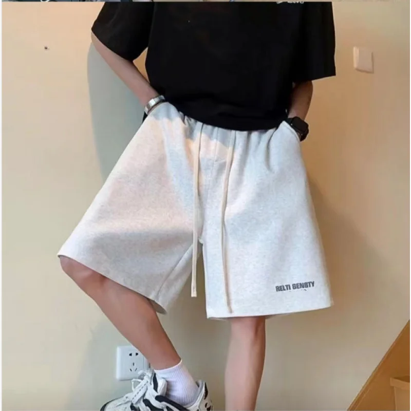 

Men's Casual Shorts Loose Outer Wear Summer Thin Sports Shorts Fashion Summer Cotton Five Pants