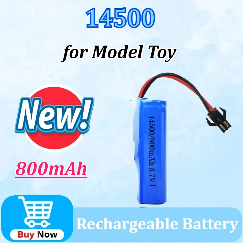 

For M3GE 3.7V 800mAh Liion Rechargeable Battery Pack for Model Toy and Remote Control Car Replaceable Battery