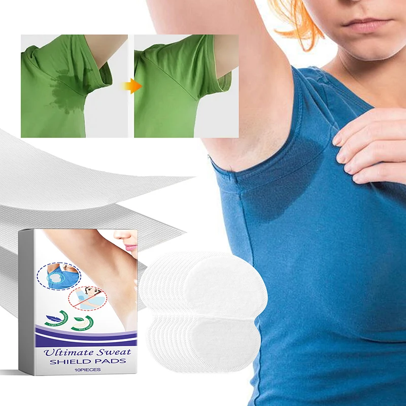 10 teile/satz Achsel schweiß polster absorbieren Liner Achsel dichtung von Schweiß Achsel aufklebern Anti Achsel polster für Kleidung Deodorant