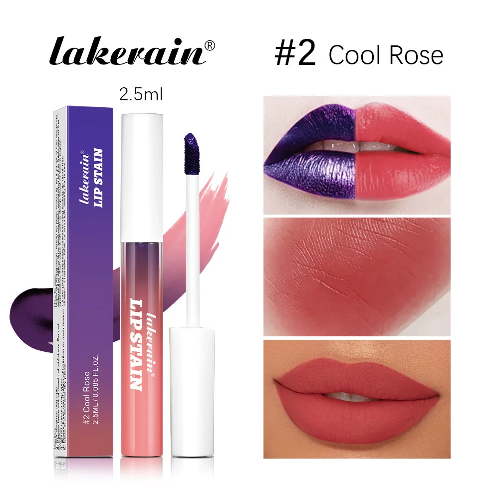 Ogeyero Lipgloss Peel En Stick Set Langdurige Waterdichte Roze Lipgloss Transfer Resistente Natuurlijke Lipgloss Voor