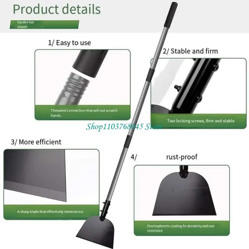 

Скребок для льда лопатки снега дизайна Р53Ф эргономичный для эффективных расчисток льда и прополки