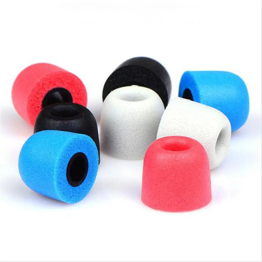 1Pair Memory Foam Earbuds Earmuffs T100 T200 T300 T400 Eartips for In-Ear Earphone Noise Isolating Replacement Eartips