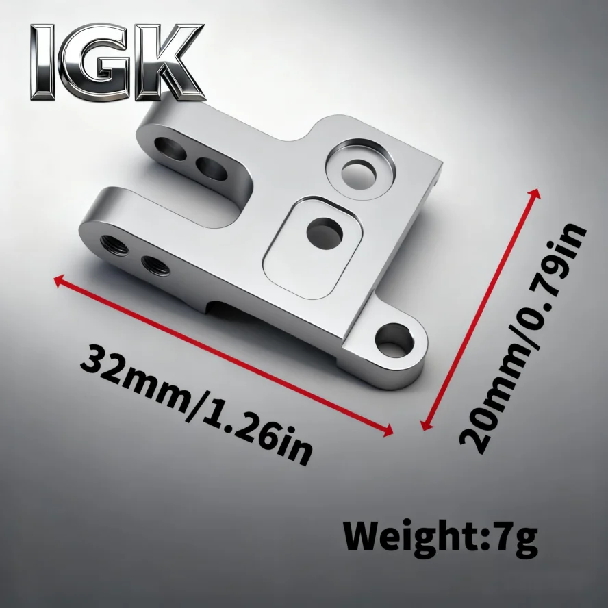 CNC Machined 7075 Aluminum Panhard Mounting Bracket for Traxxas TRX4 TRX6 1/10 Scale Crawler Parts
