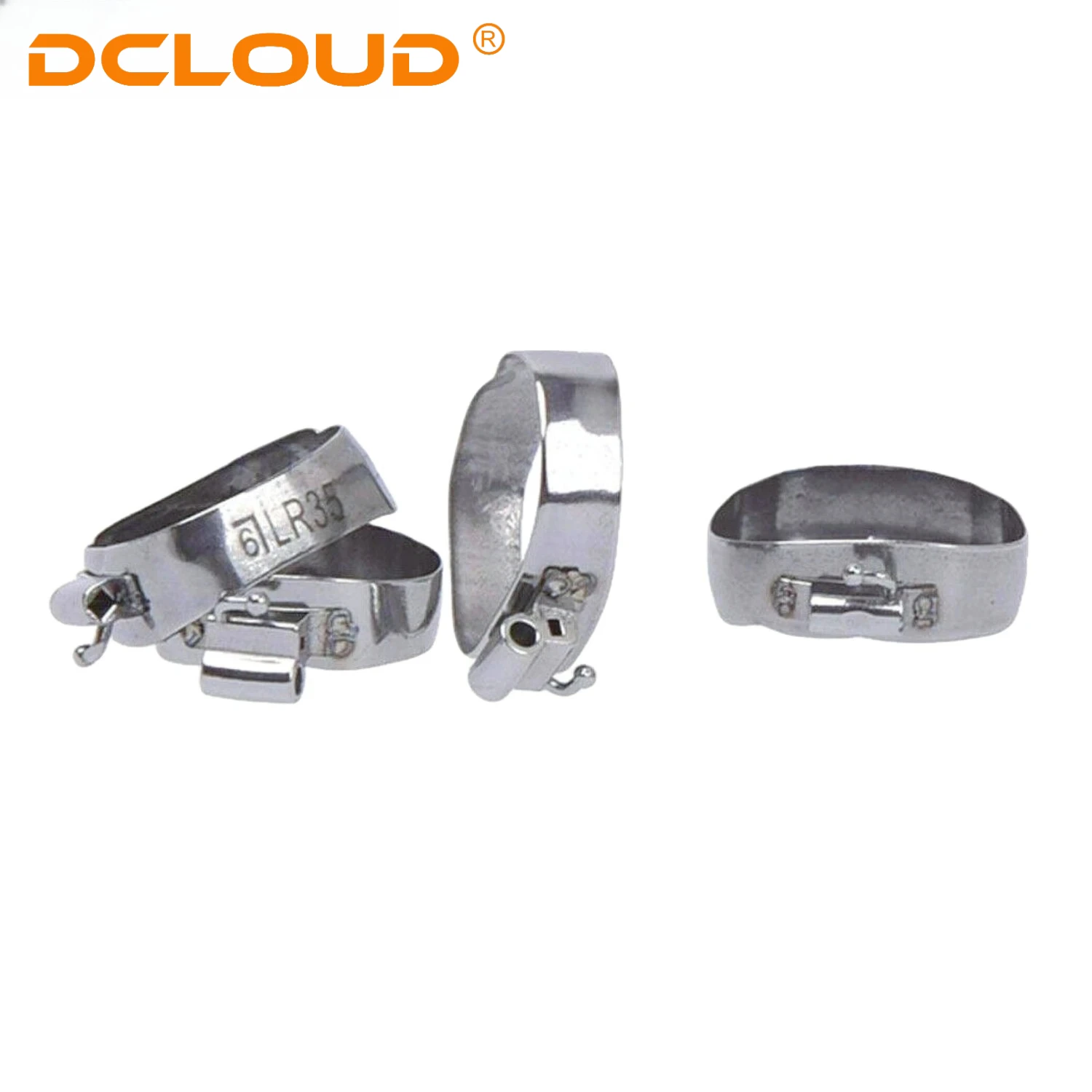 Kieferorthopädische Bänder 80 Stück/Box Edelstahl 1. Molar mit Bukkalröhrchen Roth/MBT 022, 16 # -35 # CE-zertifizierter Zahnarzt – empfohlen – Detail 3
