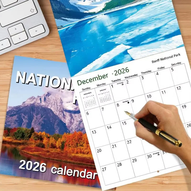 ปฏิทินปี 2026 สวนแห้งแห่งชาติที่สวยงาม - ความงดงามของทิวทัศน์ 12 เดือน สำหรับการจัดระเบียบและตกแต่งบ้าน