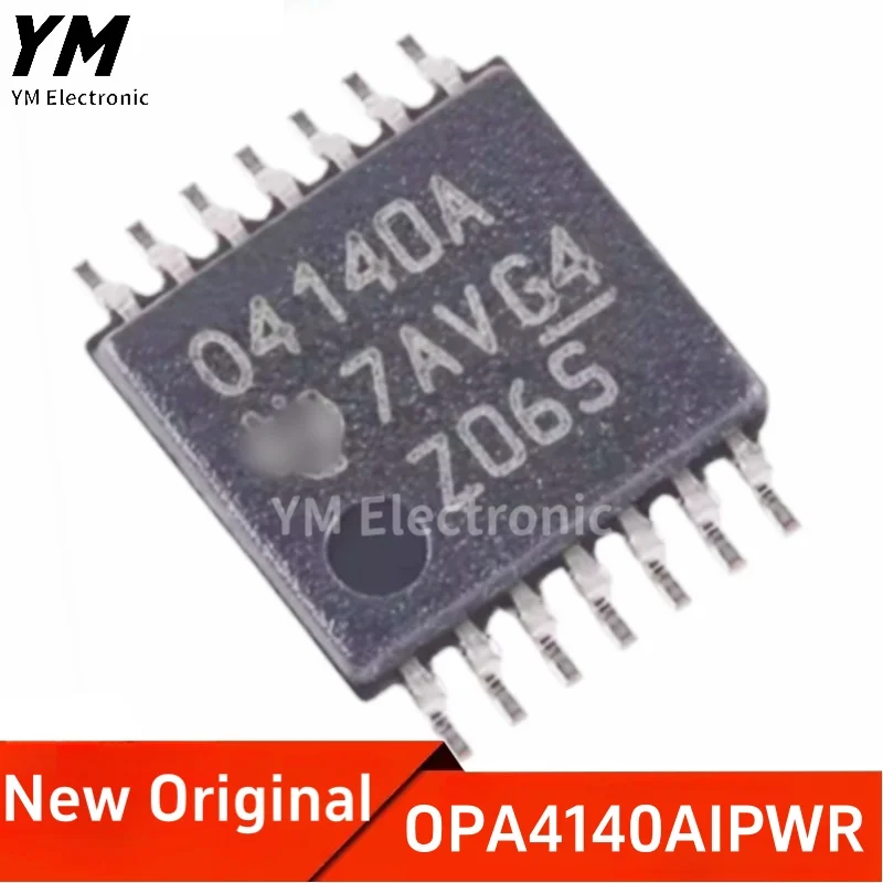 New Original OPA4140AIPWR TSSOP-14 Four channel precision JFET amplifier chip O4140A