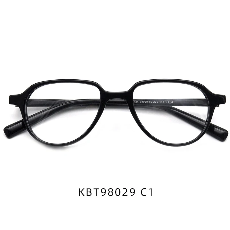 Japan Luxury Brand Designer Men's Vintage Aviation Style Acetate Frame Eyeglasses Women Optical Myopia Oval Lenses Glasses