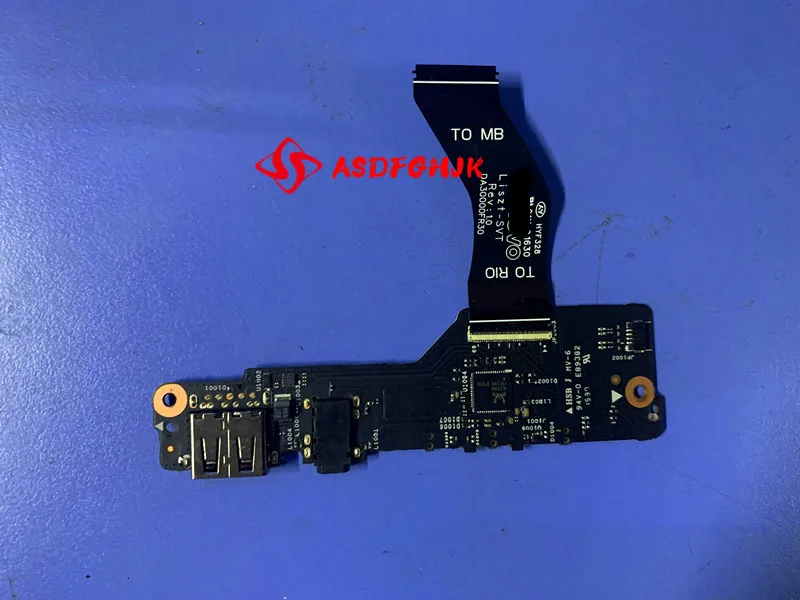 Used Original 5C50K48444 For Lenovo Yoga 900-13ISK USB Audio Board Power Button BYG40 NS-A412 100% Fully Tested