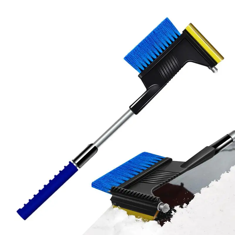 

Car Snow Brush Shovel Ice Scraper Detachable Snow Remover Snow Brush Ergonomic Shovel With Snow Guide Groove Car Accessories