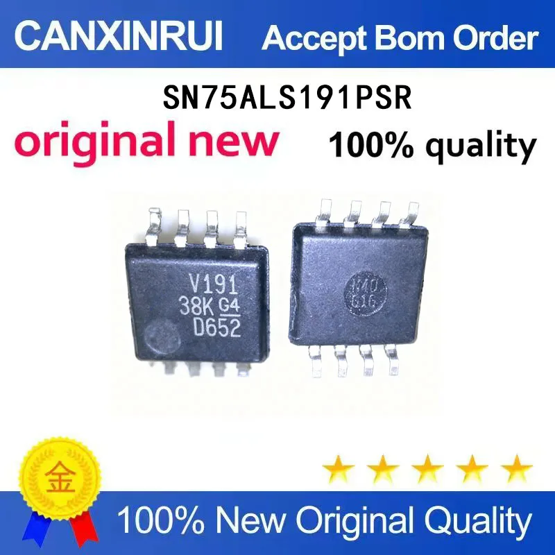 

(5-100 Pieces) Brand new original SN75ALS191PSR V191 SOP-8 spot chip IC