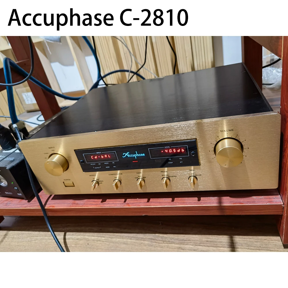 

Lyele Audio Replica Accuphase C2810 Preamplifier 1:1 Replica Circuit with AAVA Volume Control System