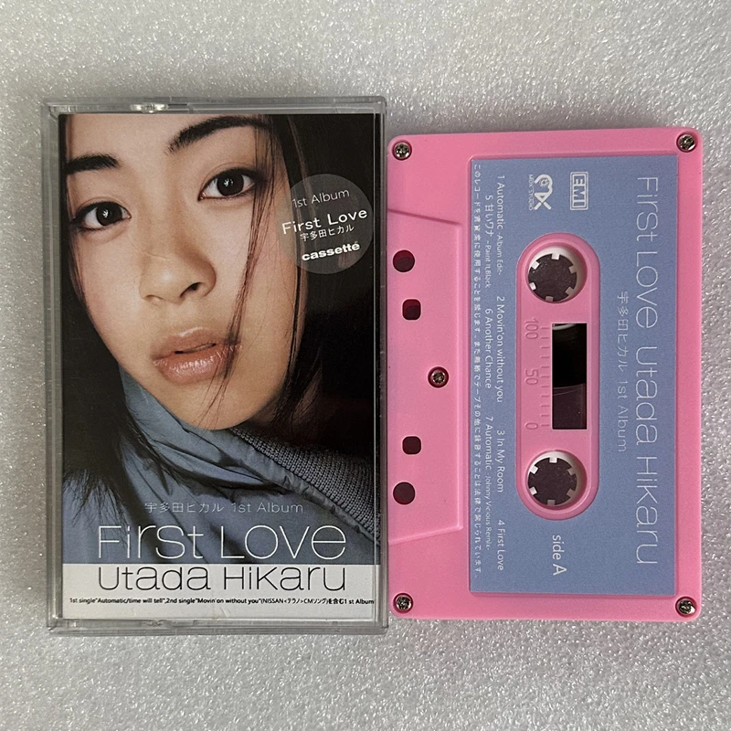 

Pop First Love Album Another Chance Cassette Hikki Utada Music Tape Cosplay Walkman Recorder Car Soundtrack Box Party Music Gift