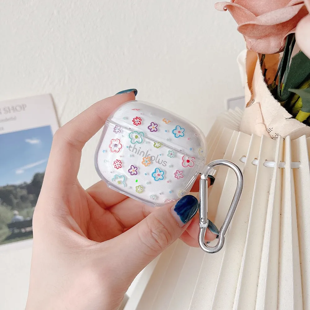 حافظة سيليكون لينوفو LP40 TWS حافظة لاسلكية بلوتوث لينوفو LP40 برو حافظة سماعات حافظة لينوفو LP40s Fundas