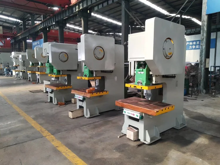 J21-160tons Sheet Metal Hole Stamping Machine Eccentric Power Press