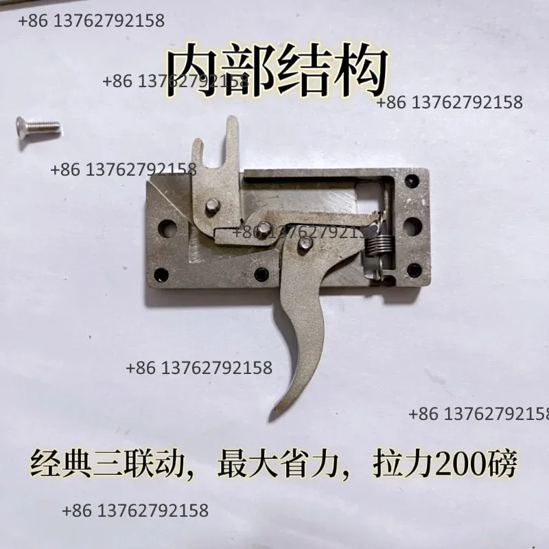 Stainless Steel Spring Steel Mechanical Lock DIY Universal Spare Parts Bow Arrow Chord Switch Spreader Front Circumference