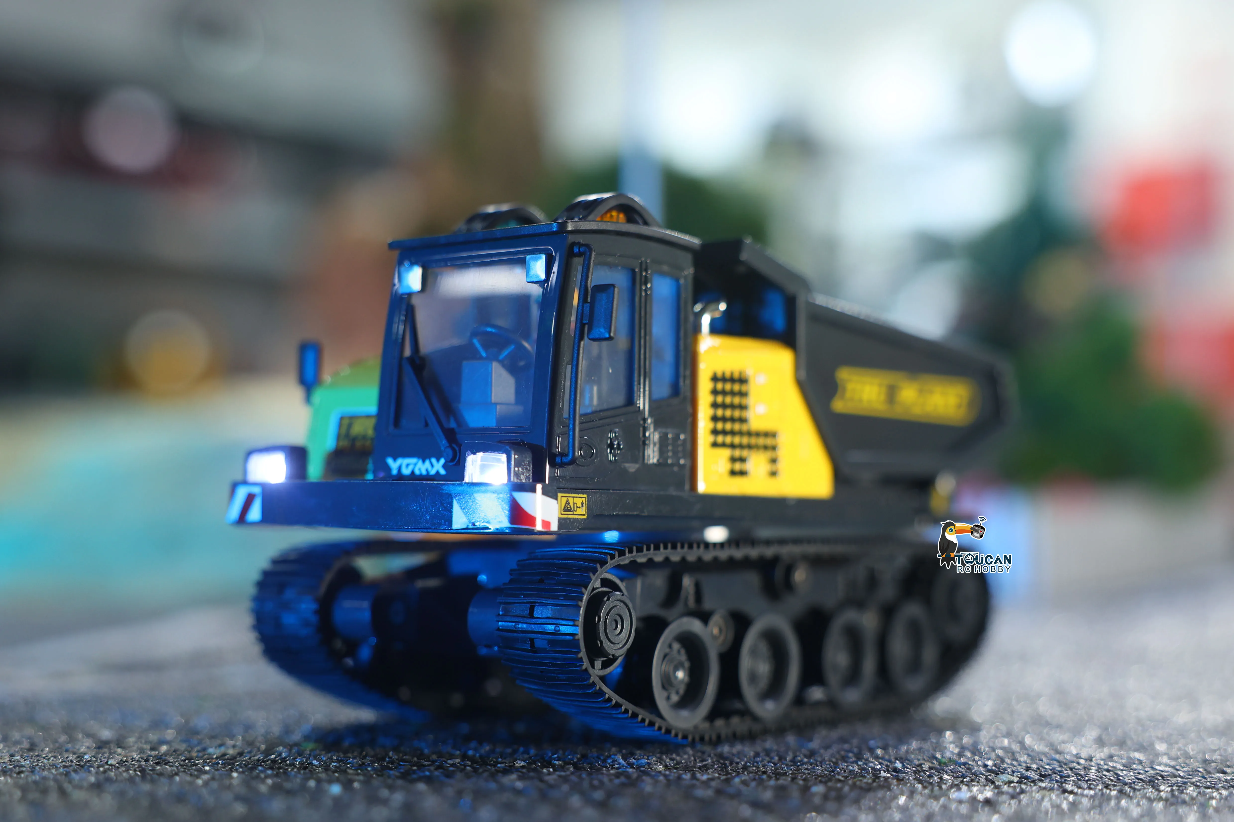 T14R 1/50 パンサー RTR 電動RCクローラー ダンプトラック 建設車両 クローラー式ティッパー 完成品モデル おもちゃ ライト サウンドユニット
