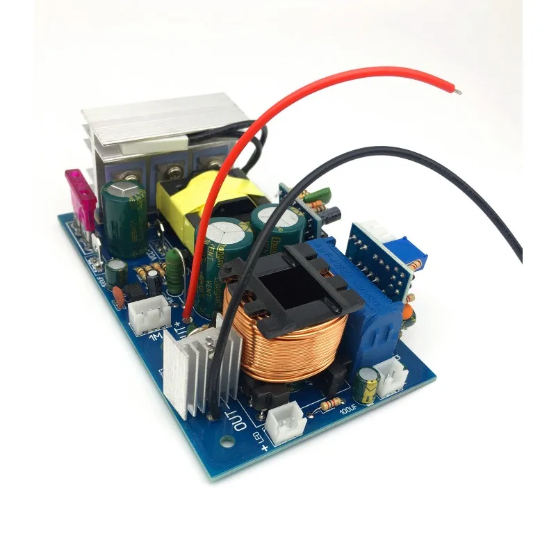 For 12V Electronic Boost Converter DIY Kit Lithium Battery Integrated Circuit Board Dual Frequency Inverter Mainboard