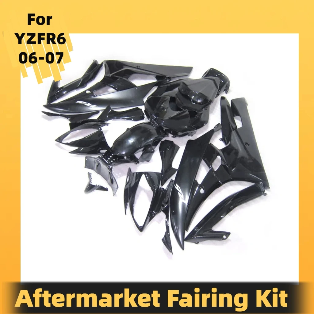 

ABS Plastic YZF R6 06 07 Faieing Kit for YAMAHA R6 2006 2007 Sportbike Body Rebuild Street Sport Bodywork Parts