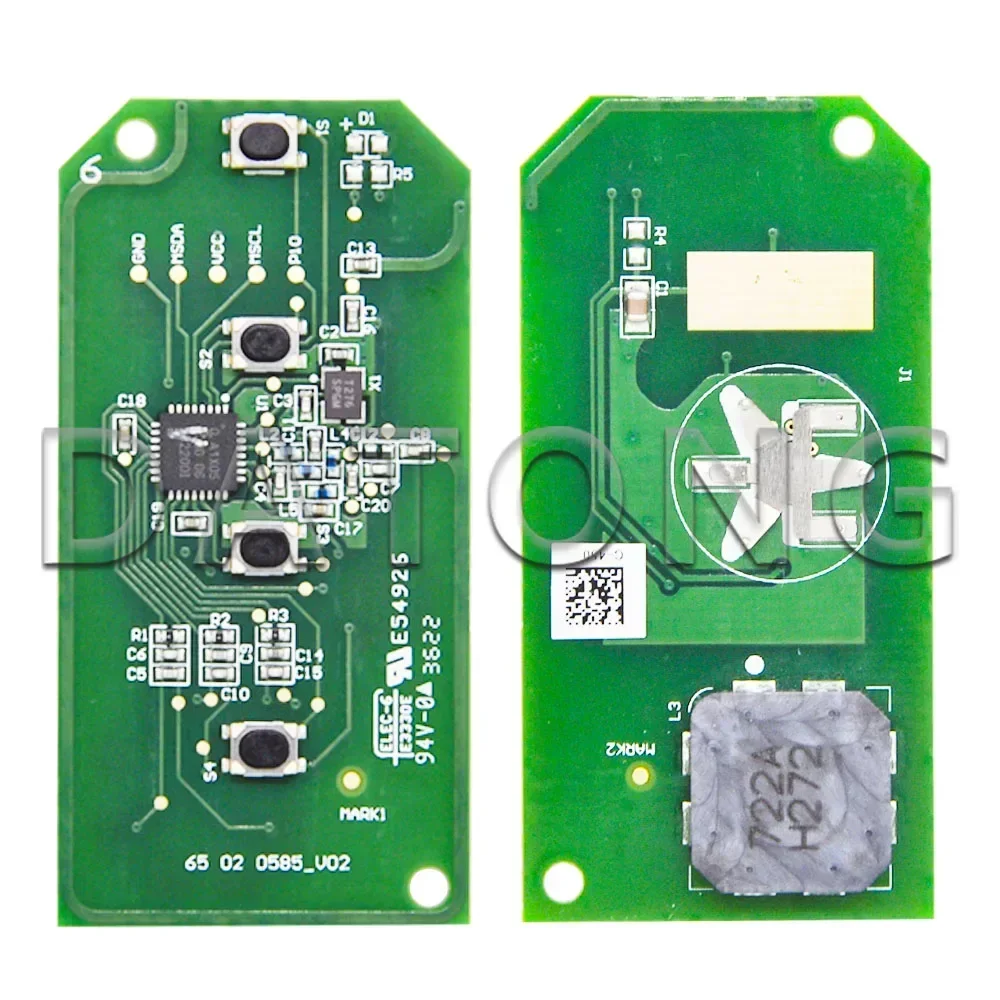 Datong World سيارة مفتاح التحكم عن بعد لشيري تيجو 6 7 8 Plus Pro ID47 4A رقاقة 433MHz المصنع الأصلي القرب البطاقة الذكية