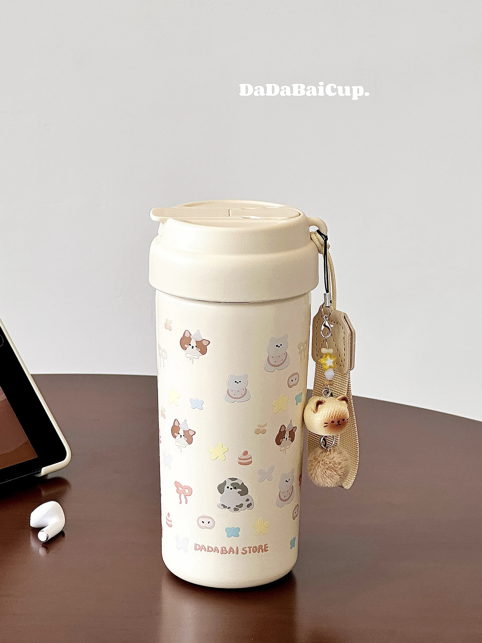 

Новая термокружка Cerc 2025 для заваривания чая и кофе, с высоким эстетическим дизайном, для студентов, сохраняющая холод