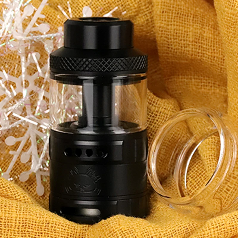 เครื่องฉีดน้ำบุหรี่อิเล็กทรอนิกส์แบบขดลวดเดี่ยวเฮลเวป810กระต่ายอ้วนเฮลวาปแบบดั้งเดิมความจุ4.5มล.