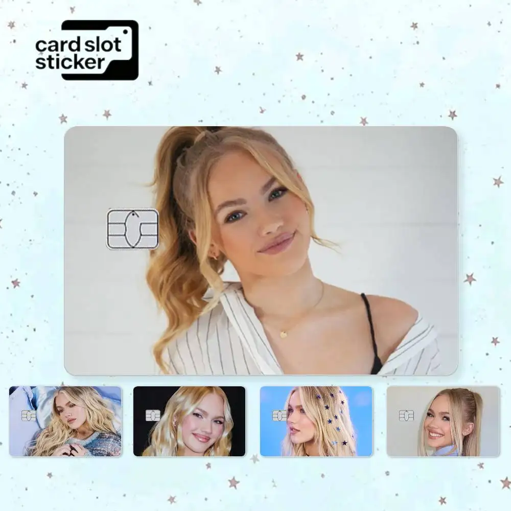 S-Singer Freya S-Skye  Credit Card HD Stickers Small Chip Waterproof Sticker Game Card Decal Gift