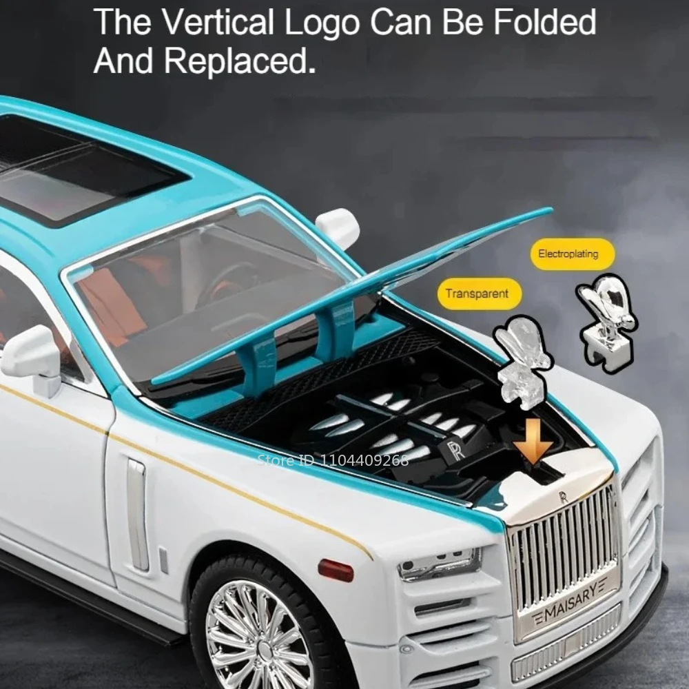 1:22 رولز رويس فانتوم باجاني هوايرا سيارة لعبة مجسمة دييكاست المعادن الصوت ضوء التراجع مصغرة السوبر الأولاد هدايا عيد ميلاد