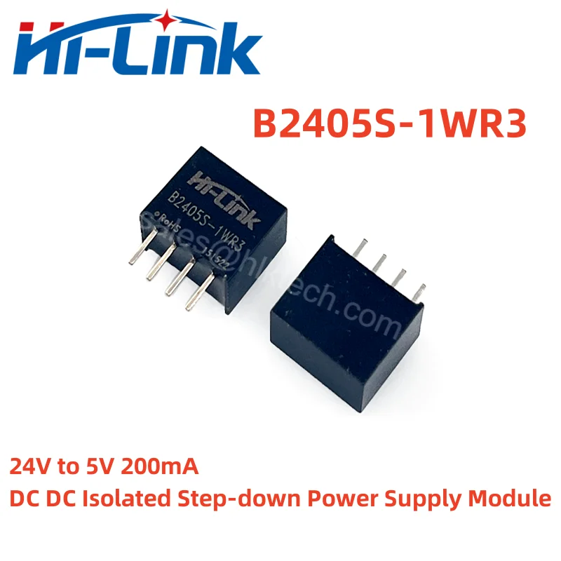 Hi-link 5V 12V 1W 2W Output B0505 B0512 DC DC Isolation High-effciency Mini Adjustable Power Module Transformer Power Supply