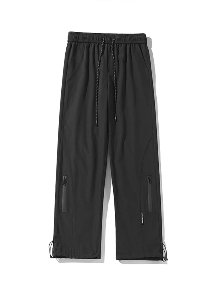 Pantalon de randonnée imperméable et coupe-vent pour femme, jambe droite, style américain, pantalon de travail fonctionnel, tenue de printemps pour l'escalade en montagne...